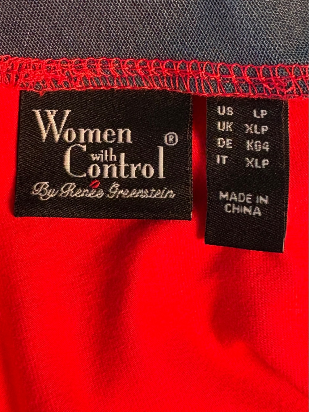 NWT Women With Control Crop Pants Stretchy Red Large Petite - Picture 9 of 15